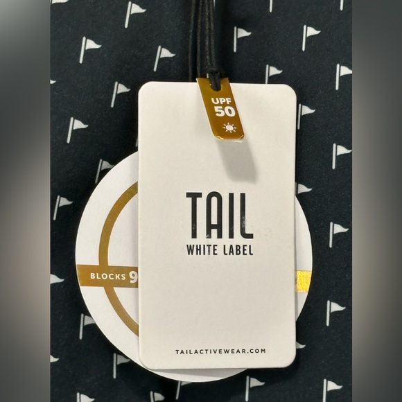 Tail White Label In For The Win Pull On Bermuda Gild Short UPF 50 Size … - Picture 4 of 10